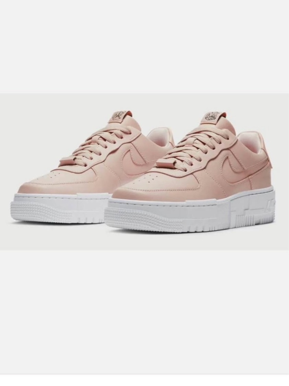 Nike Women’s Blush Leather Platform Sneakers